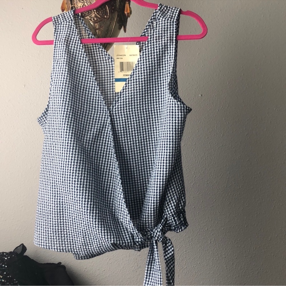 EyeShadow Gingham Blouse